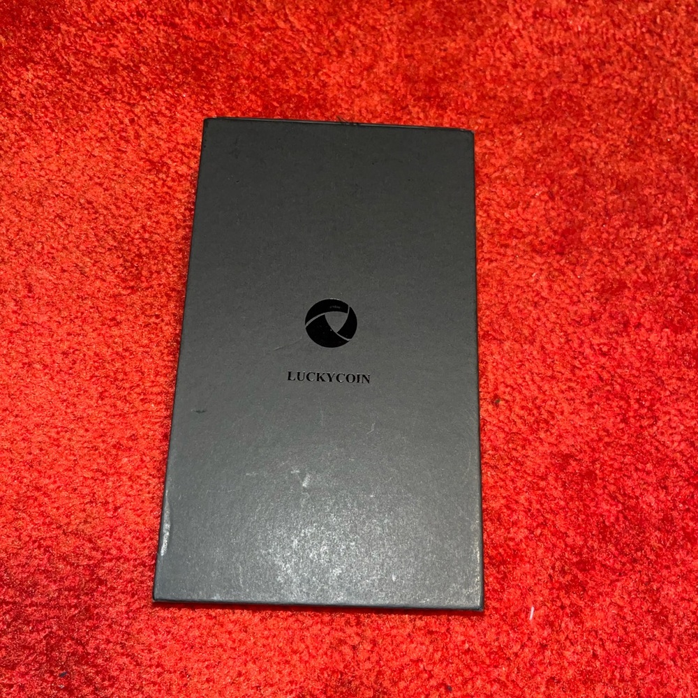 LuckyCoin phone case for iPhone 15 Pro Max.